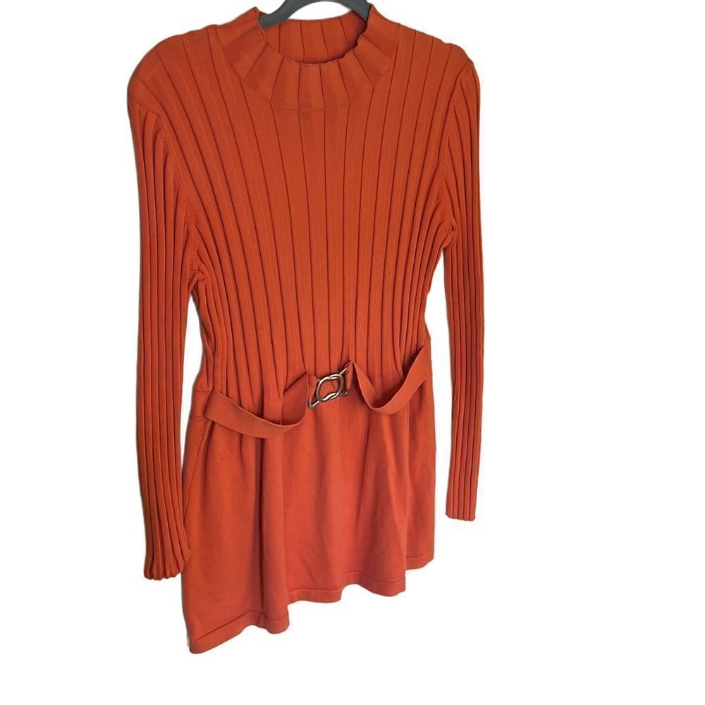 RQT Cotton Blend Belted Top - Picture 3 of 9
